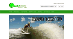 Desktop Screenshot of greenlightsurfsupply.com